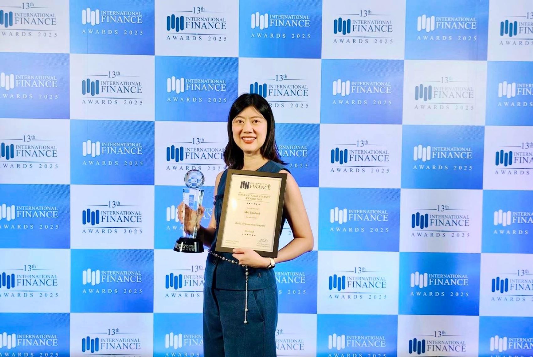 เอไอเอ ผงาดคว้ารางวัลประกันชีวิตยอดเยี่ยมแห่งปี 2025